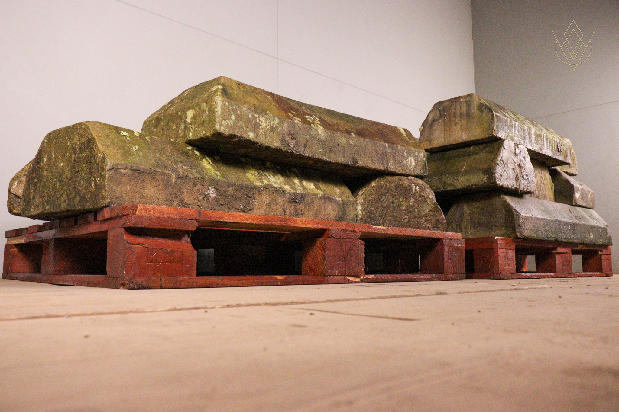 29ft - 14" x 8" 5 Sided Sandstone Coping Stones - WM12331 - Image 2