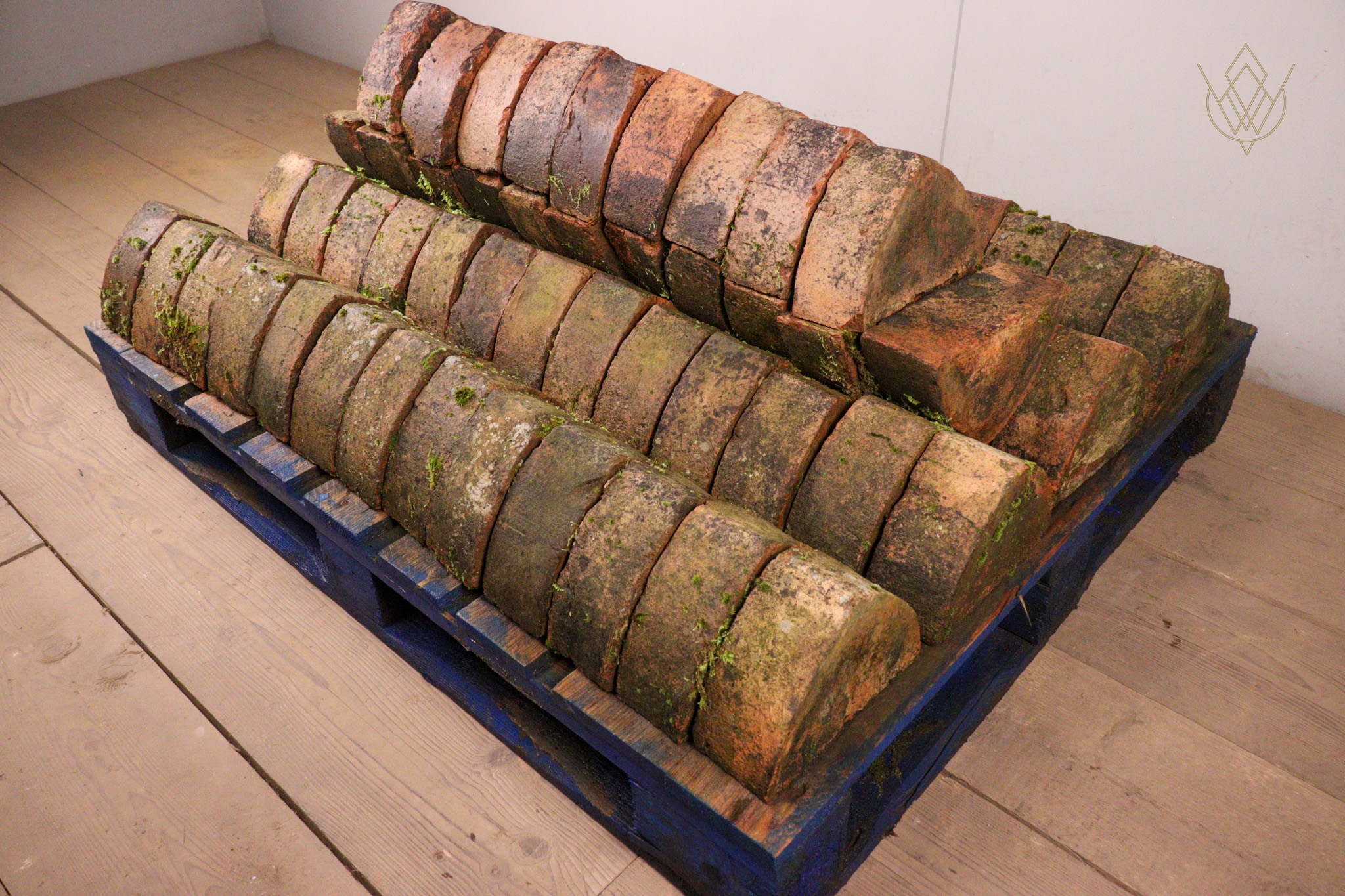 72x Victorian Red Brick Terracotta Coping Stones - WM12345 - Image 7