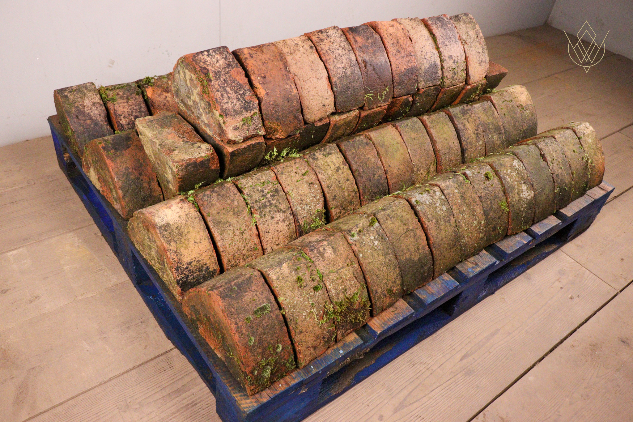 72x Victorian Red Brick Terracotta Coping Stones - WM12345 - Image 5