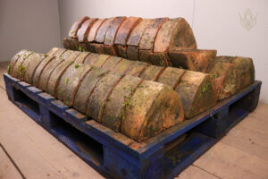 72x Victorian Red Brick Terracotta Coping Stones - WM12345