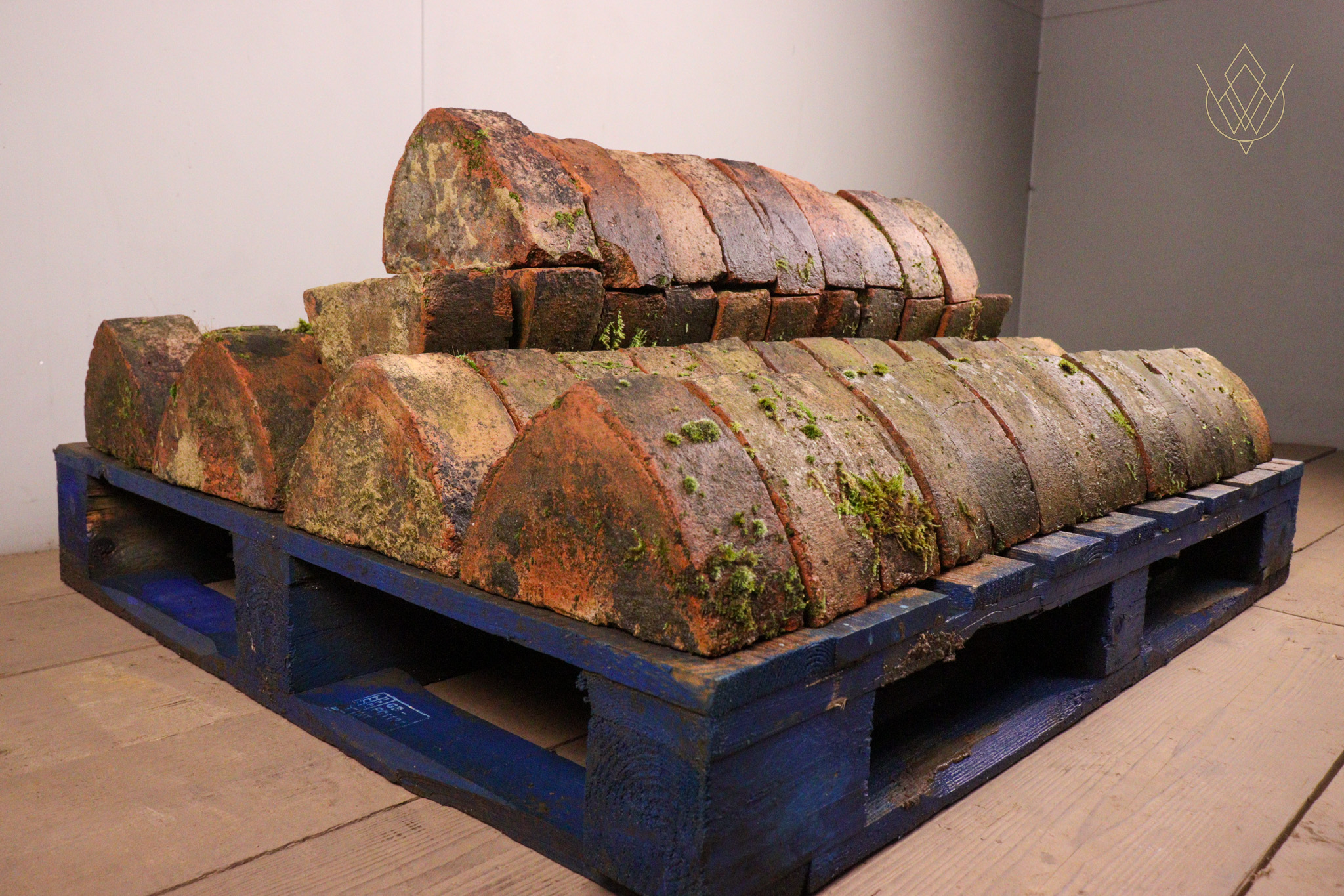 72x Victorian Red Brick Terracotta Coping Stones - WM12345 - Image 2