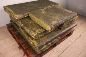 24.6ft - Bullnose Sandstone Outer Course/Coping Stones - WM12350