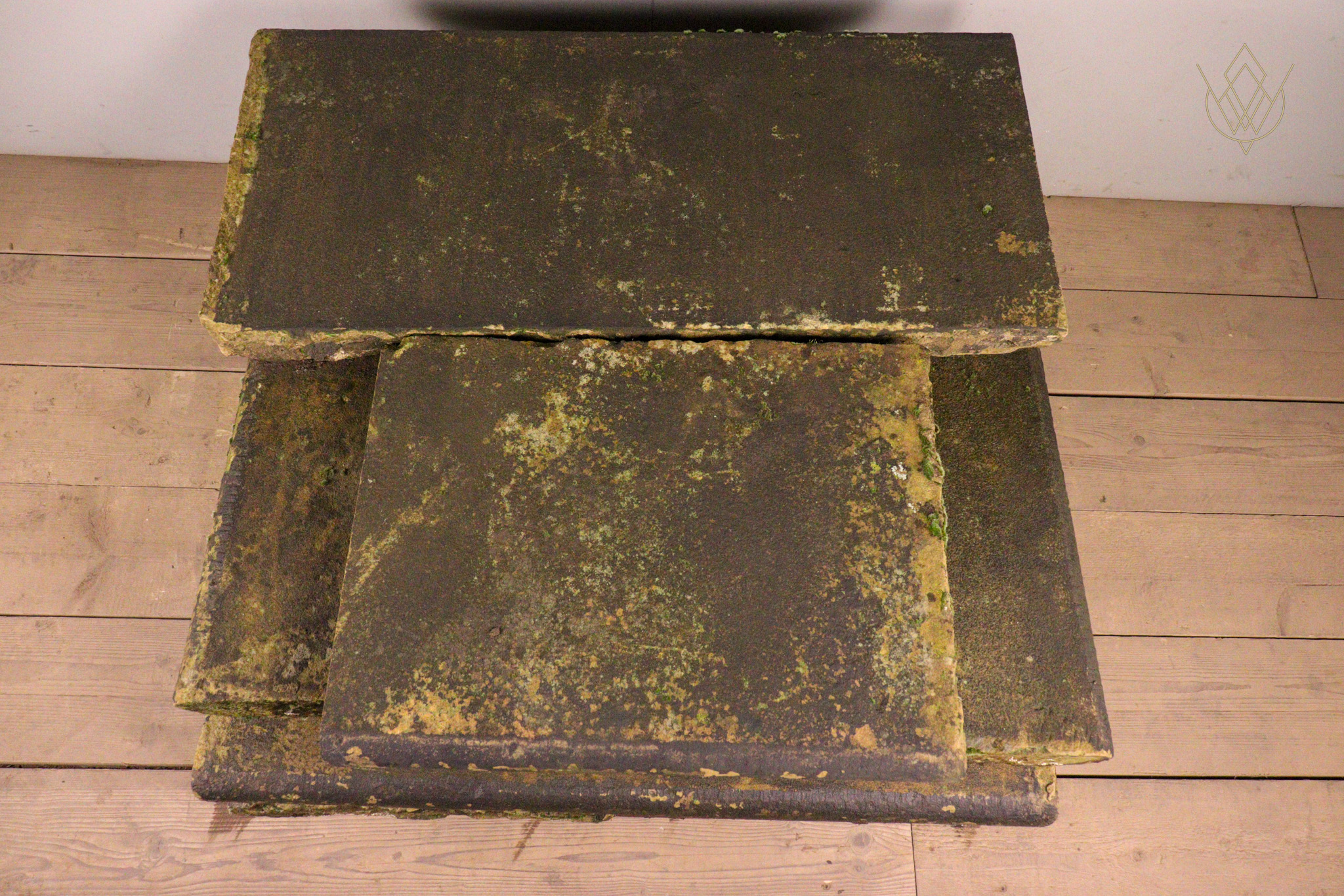 24.6ft - Bullnose Sandstone Outer Course/Coping Stones - WM12350 - Image 6