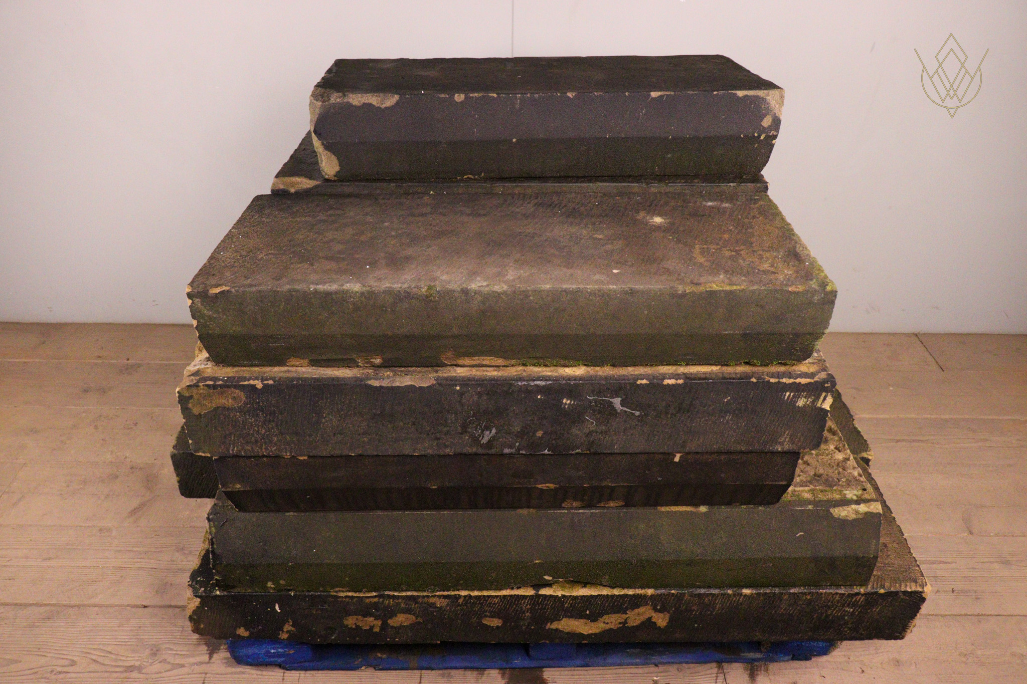 52.5ft - 19th Century Sandstone Coping Stones - WM12351 - Image 10
