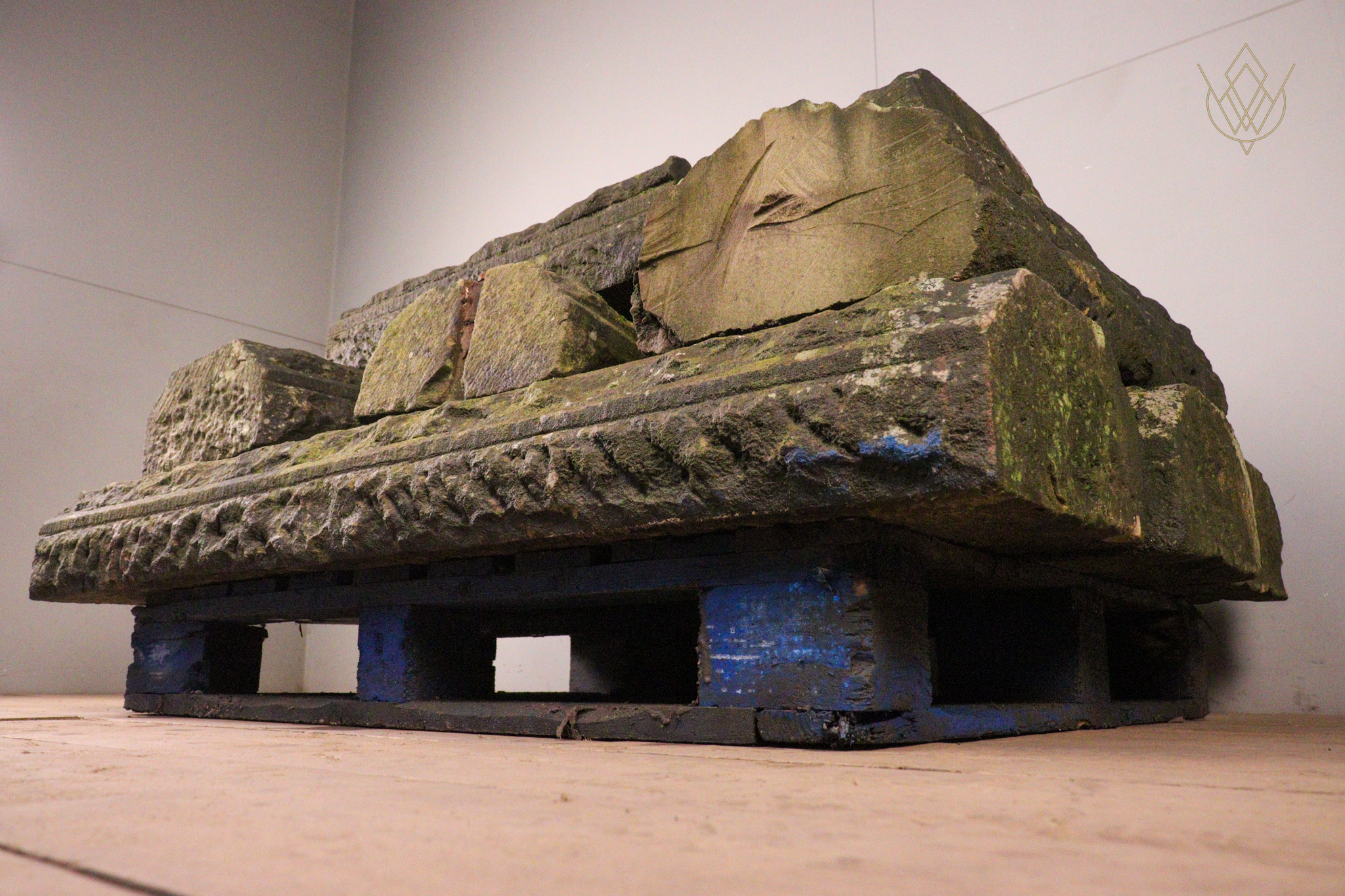 26ft - 14" x 7" 19th Sandstone 5 Sided Coping Stones - WM12354 - Image 2