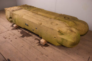 Pair of Ornate Victorian Sandstone Gateposts - WM12355