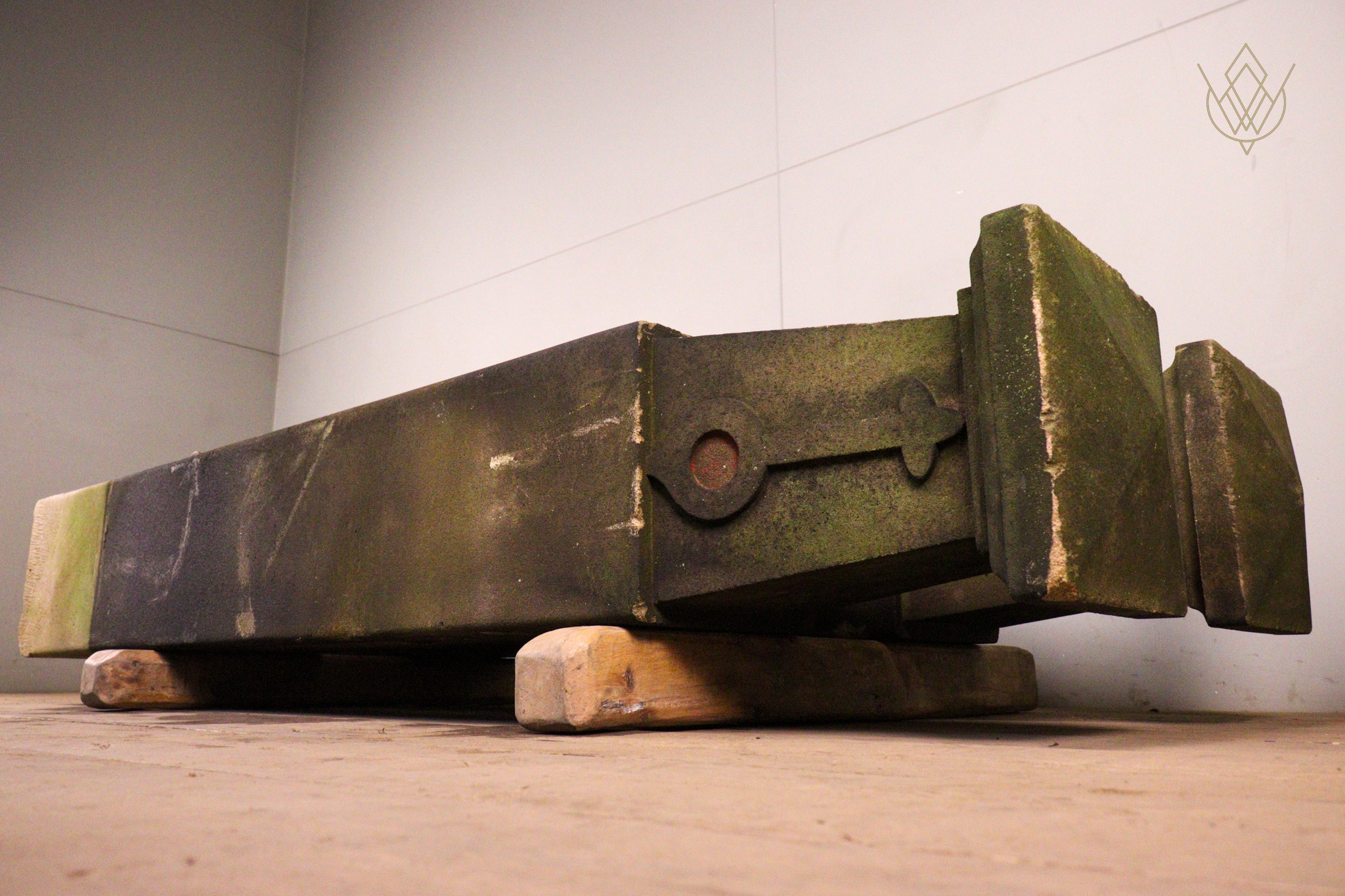 Pair of Ornate Victorian Sandstone Gateposts - WM12356 - Image 11