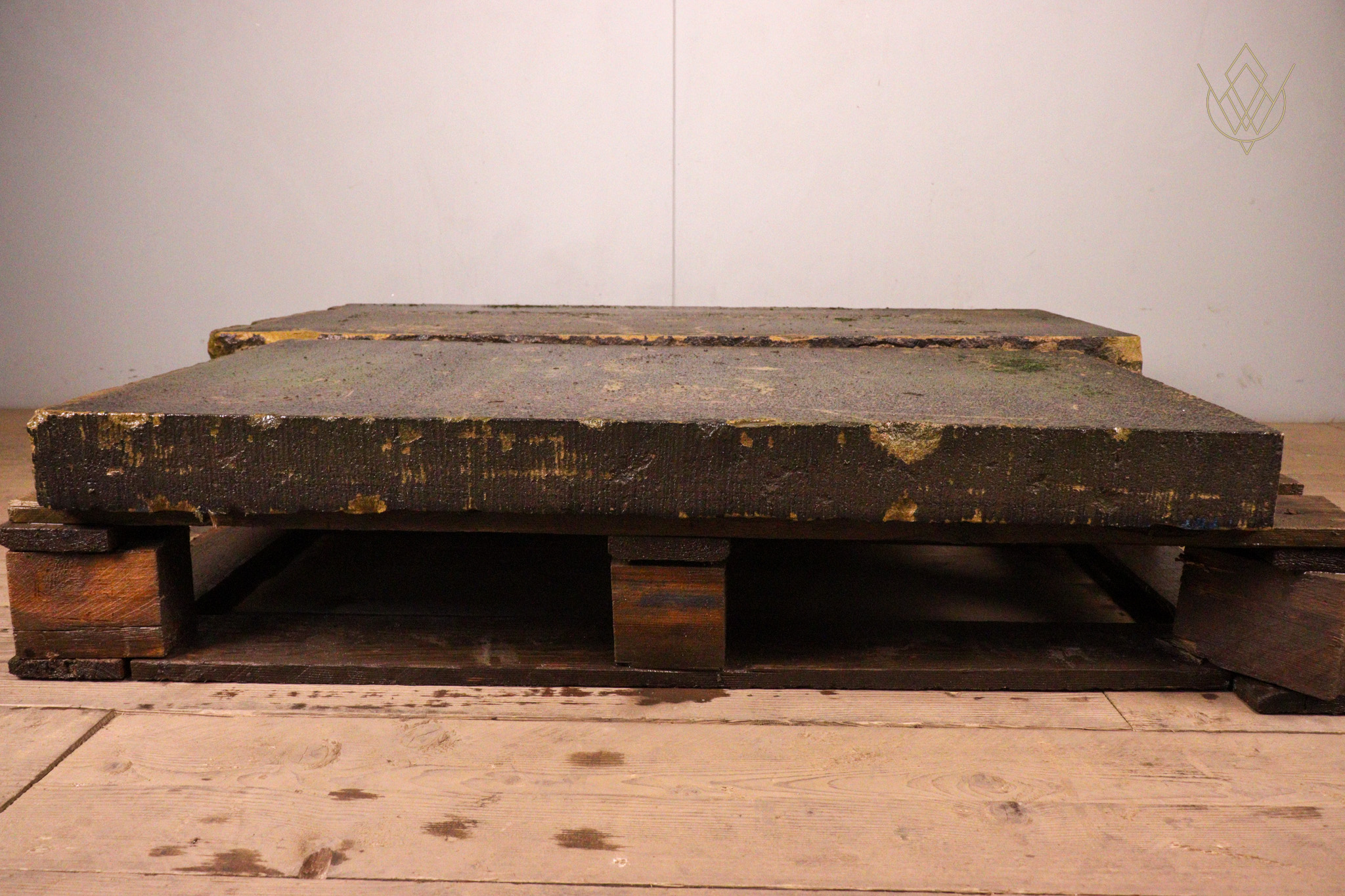 7.5ft - 21" x 3.25" Flat Reclaimed Sandstone Coping Stones - WM12357 - Image 3