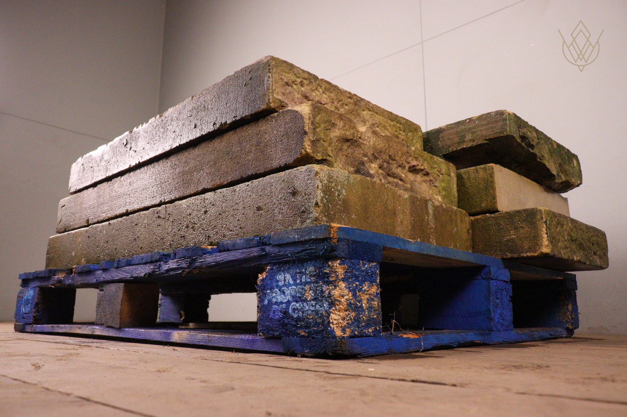 22ft - 18" x 4" Flat Reclaimed Sandstone Coping Stones - WM12358 - Image 3