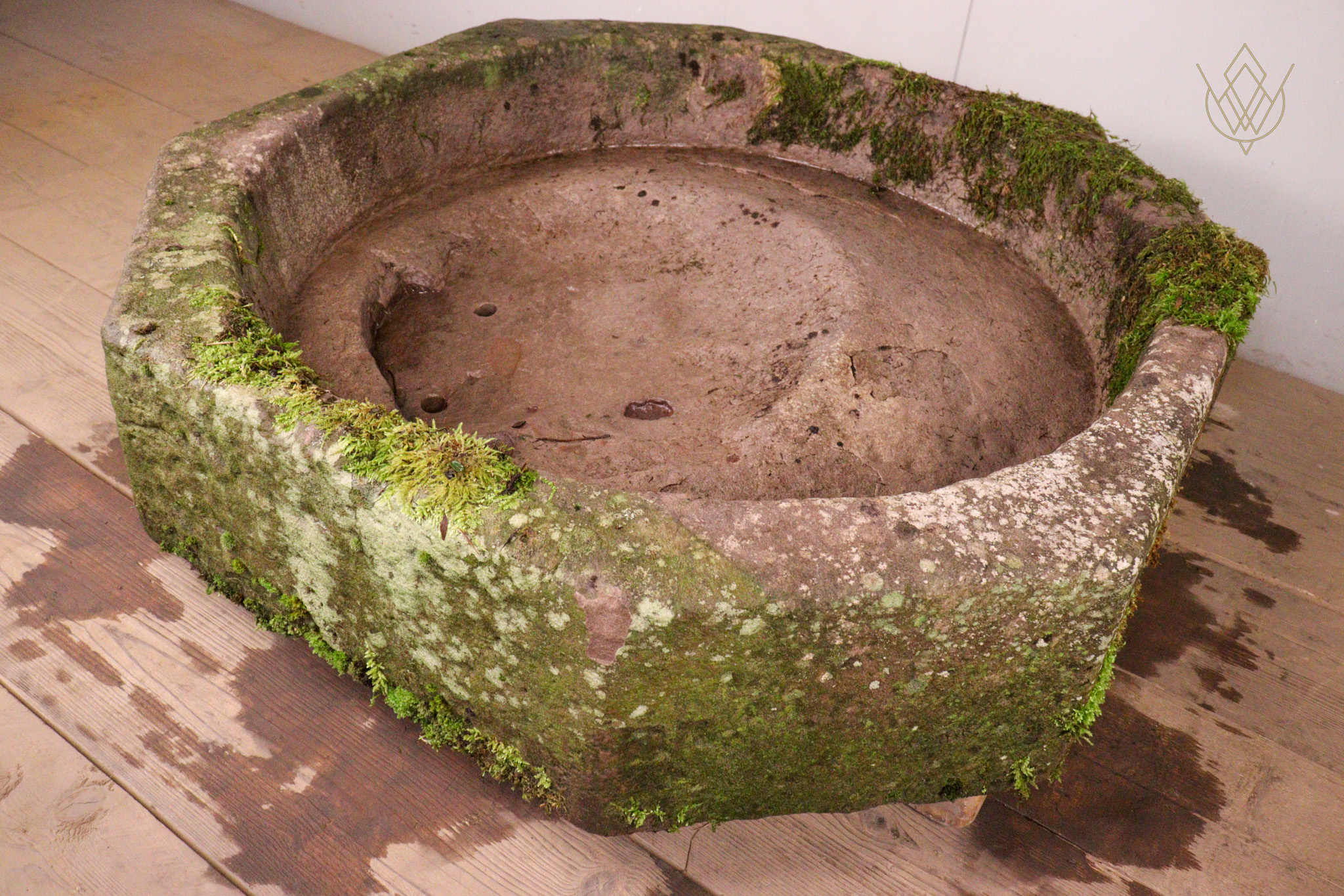 19th Century Octagonal Water Trough/Stone Planter - WM12361