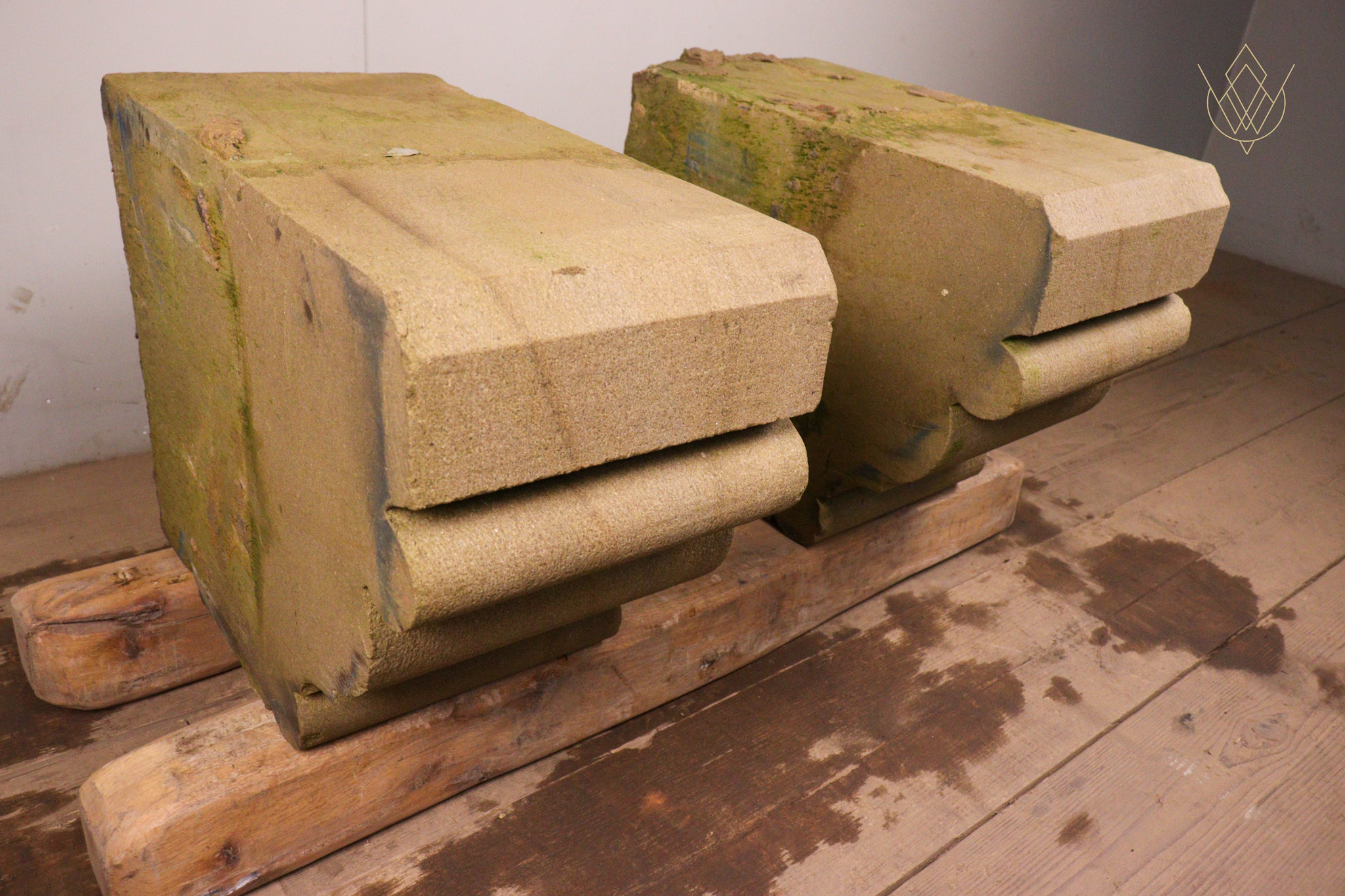 Pair of Carved Stone Corbels - WM12363 - Image 8