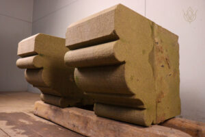 Pair of Carved Stone Corbels - WM12363