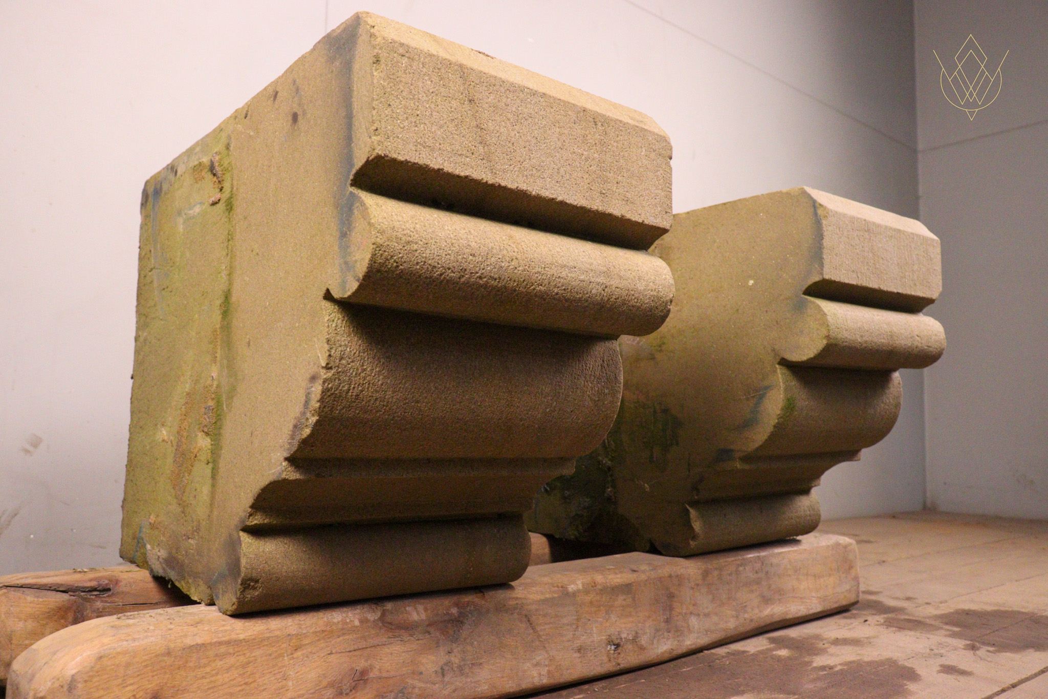 Pair of Carved Stone Corbels - WM12363 - Image 5