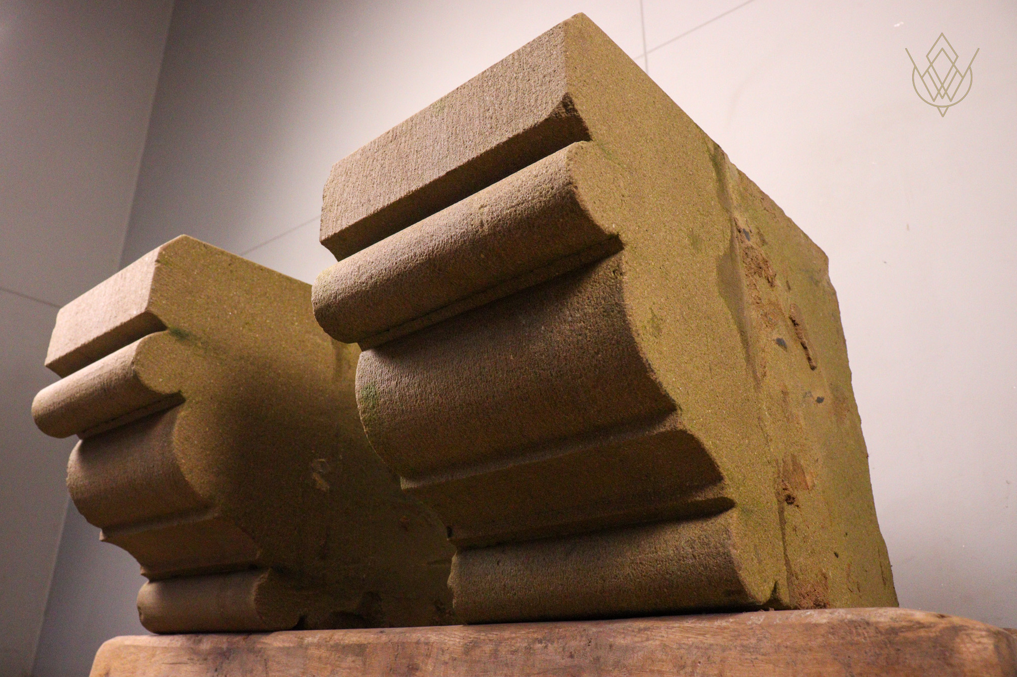 Pair of Carved Stone Corbels - WM12363 - Image 4