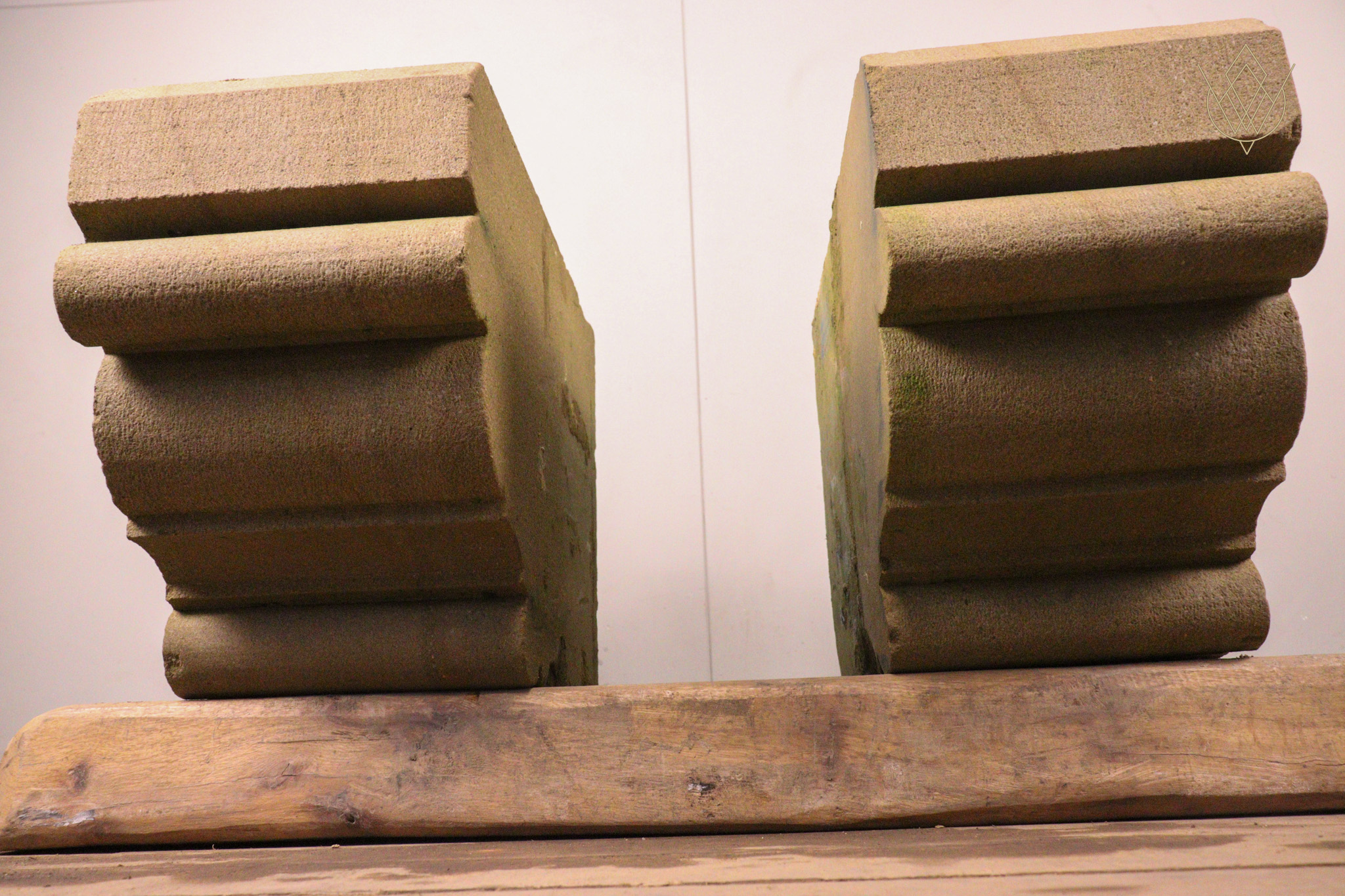 Pair of Carved Stone Corbels - WM12363 - Image 3