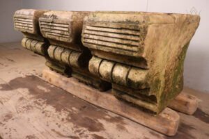 Set of 3 Ornate Victorian Sandstone Stone Corbels - WM12364