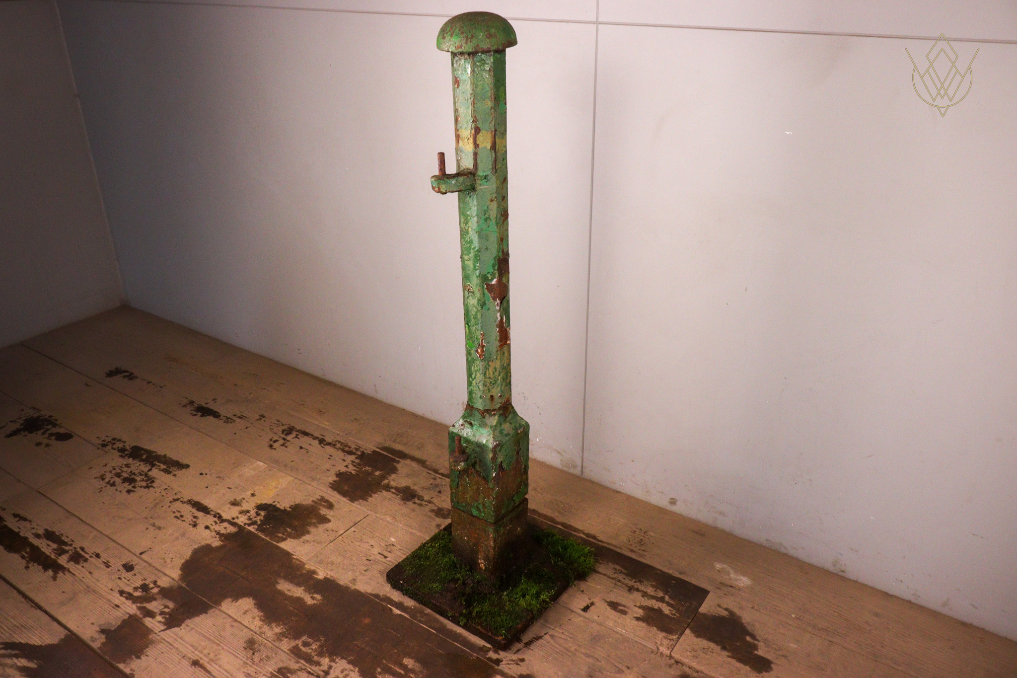 19th Century Cast Iron Gatepost - WM12366