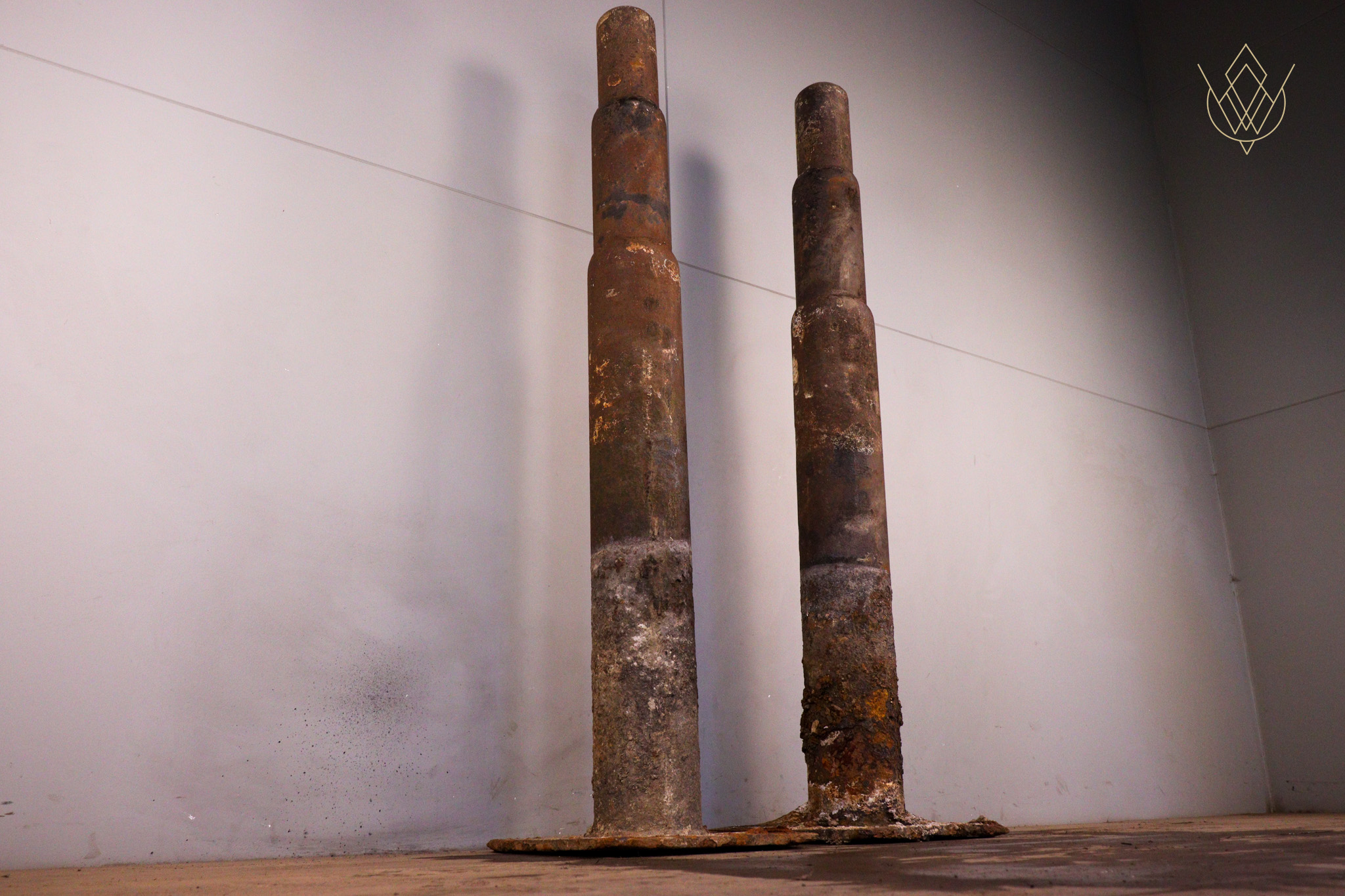 Pair of Reclaimed Cast Iron Bollards - WM12379 - Image 4