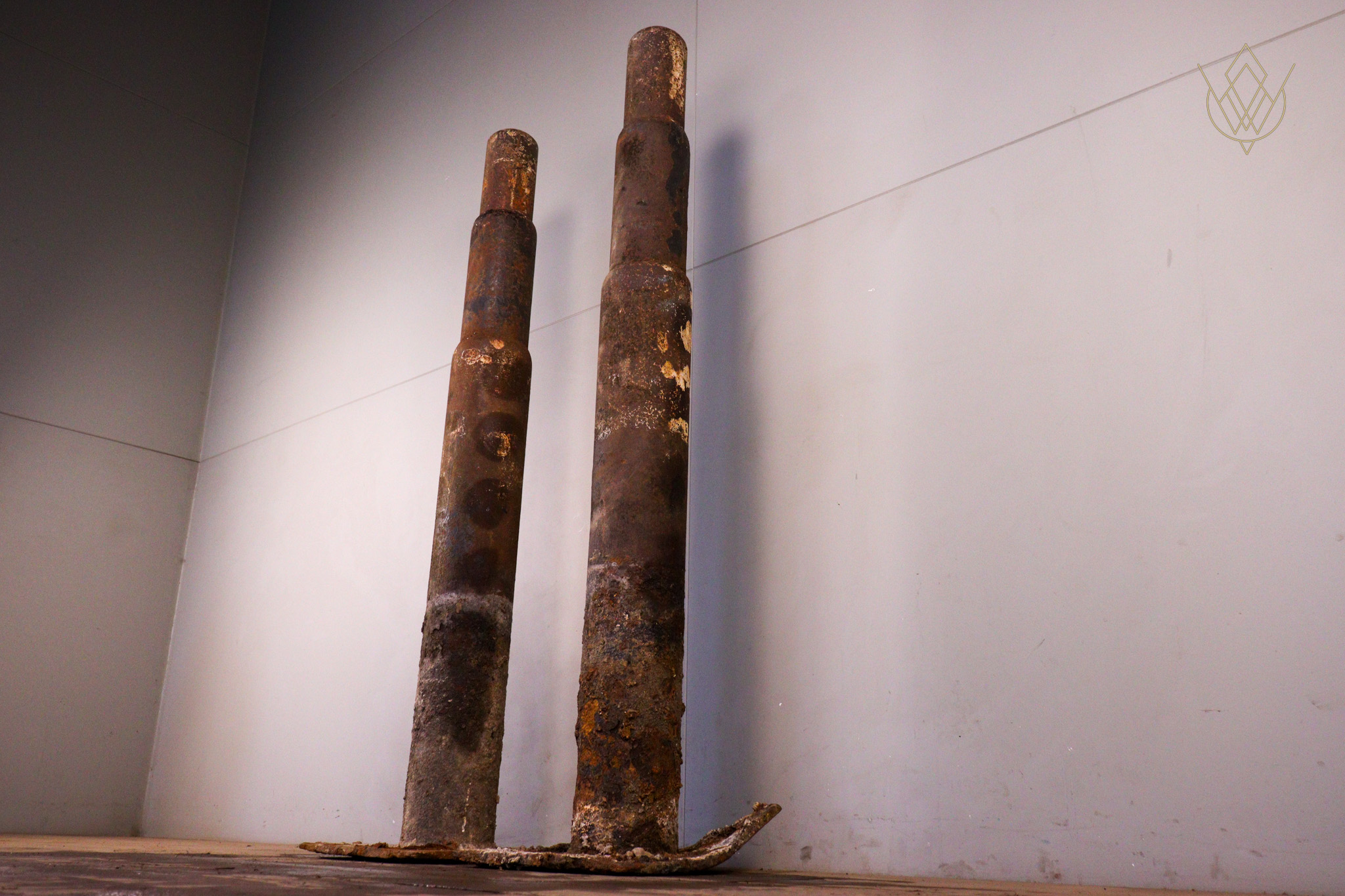 Pair of Reclaimed Cast Iron Bollards - WM12379 - Image 3