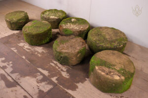 Set of 7 Red Sandstone Wheels - WM12384