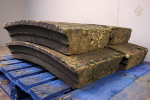 4x Curved Stone Segments - WM12386