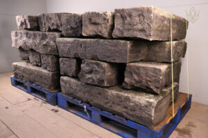 500+ Metres 12" x 6" York Stone Kerbs/Edging - WM12442