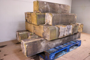 54ft - 9" x 9" Outer/String Course Coping Stones - WM12445