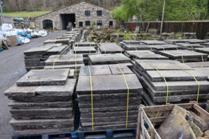 Cathedral Grade York Stone Paving Flags - WM12458