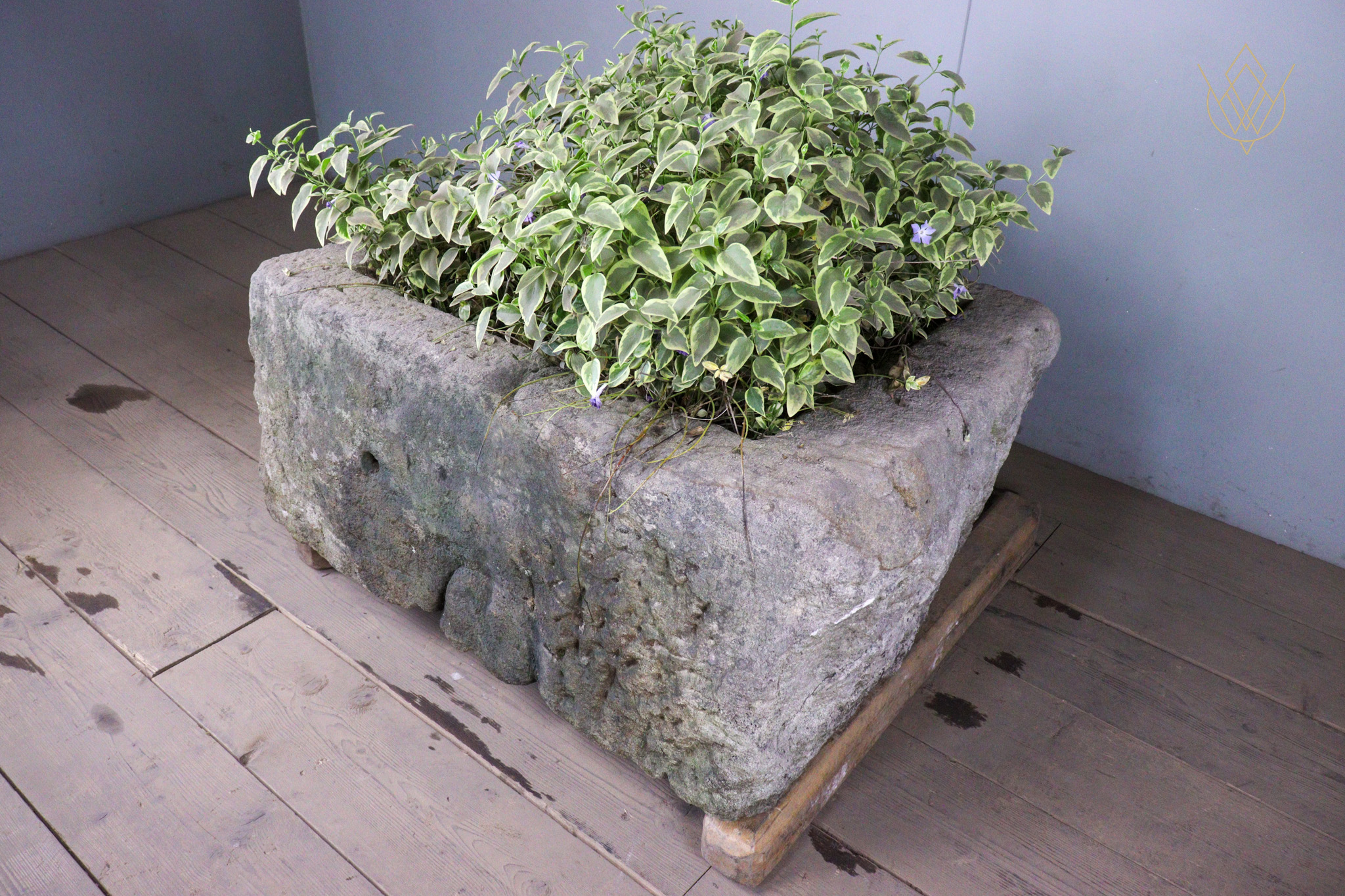 Large 18th Century Planted Sandstone Water Trough - WM12479 - Image 15
