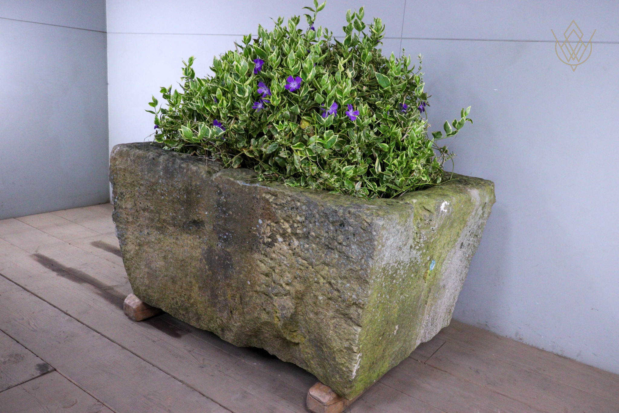 Large 18th Century Planted Sandstone Water Trough - WM12479 - Image 8