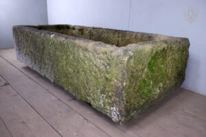 Large 18th Century Gritstone Stone Water Trough - WM12480