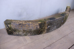 3 Piece Curved Coping Stones 19th Century Stone Fan - WM12497