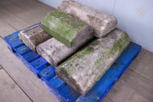 11.27ft - 12" x 6" 5 Sided Gritstone Coping Stones - WM12513