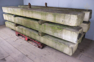 Set of 6 - 2.7m 19th Century Stone Steps - WM12515