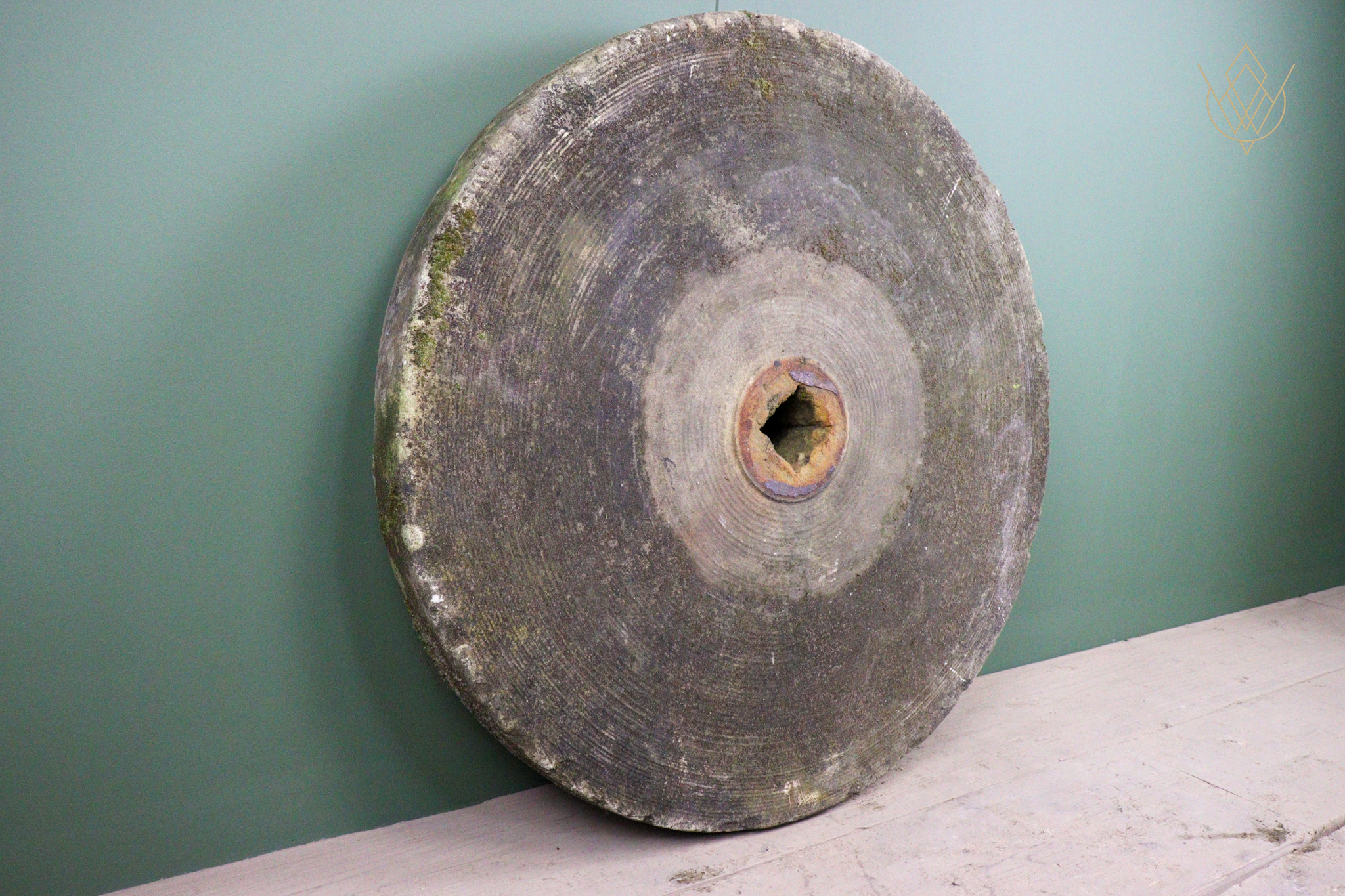 Large 19th Century Sandstone Millstone Wheel - WM12520
