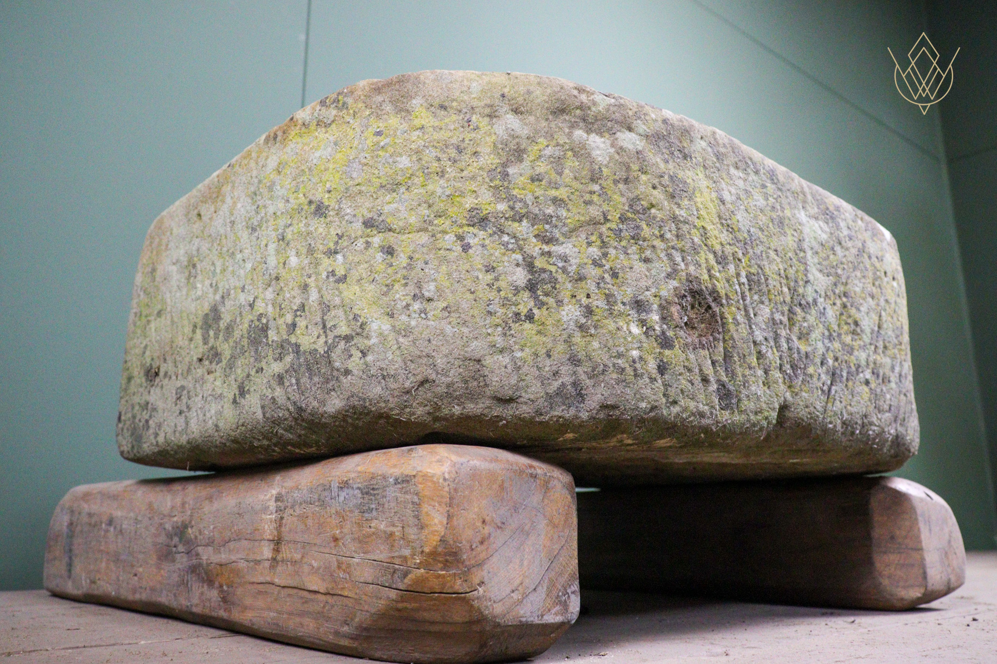 18th Century Sandstone D Shape Pump Stone Trough - WM12525 - Image 3