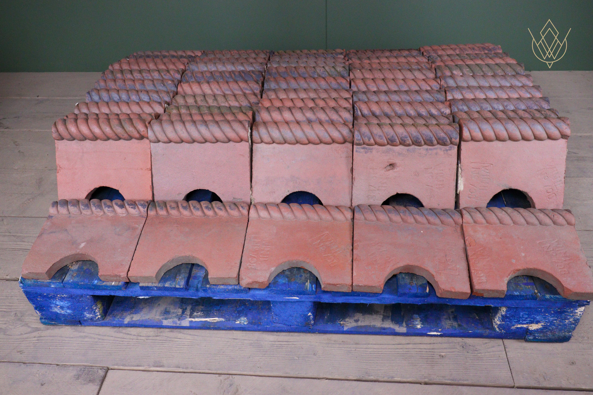 60x Victorian Red Terracotta Clay Rope Edging - WM12526 - Image 7