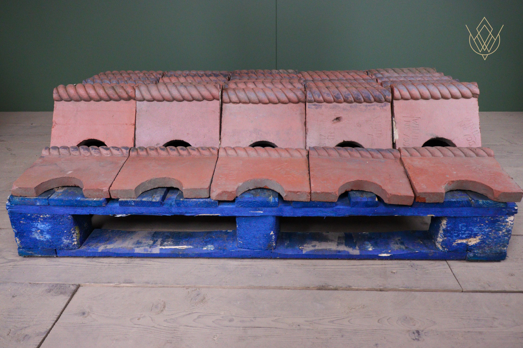 60x Victorian Red Terracotta Clay Rope Edging - WM12526 - Image 4