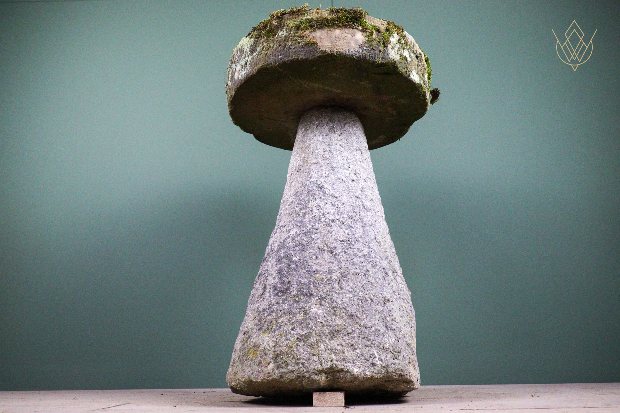 18th Century Stone Birdbath on Stone Pedestal - WM12532 - Image 3