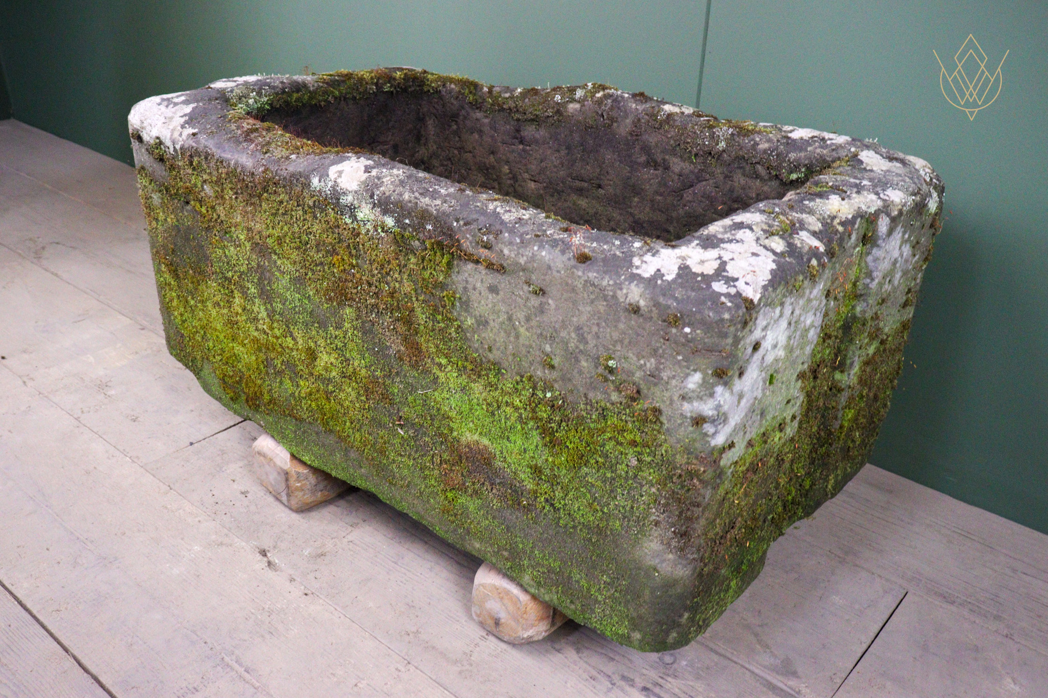 19th Century Sandstone Water Trough/Stone Planter - WM12538