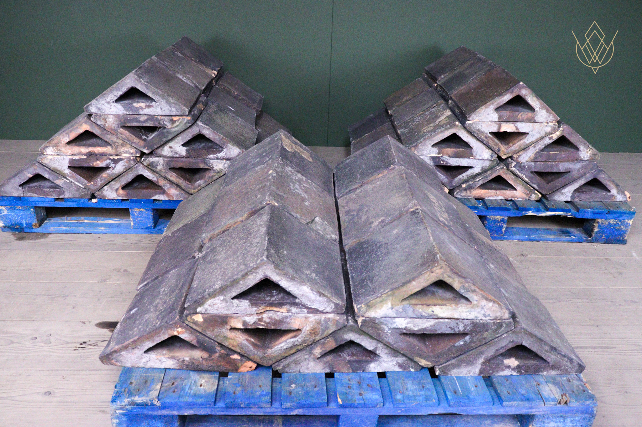 Terracotta 15.5" x 6.5" Triangle Coping Stones - WM12541 - Image 10
