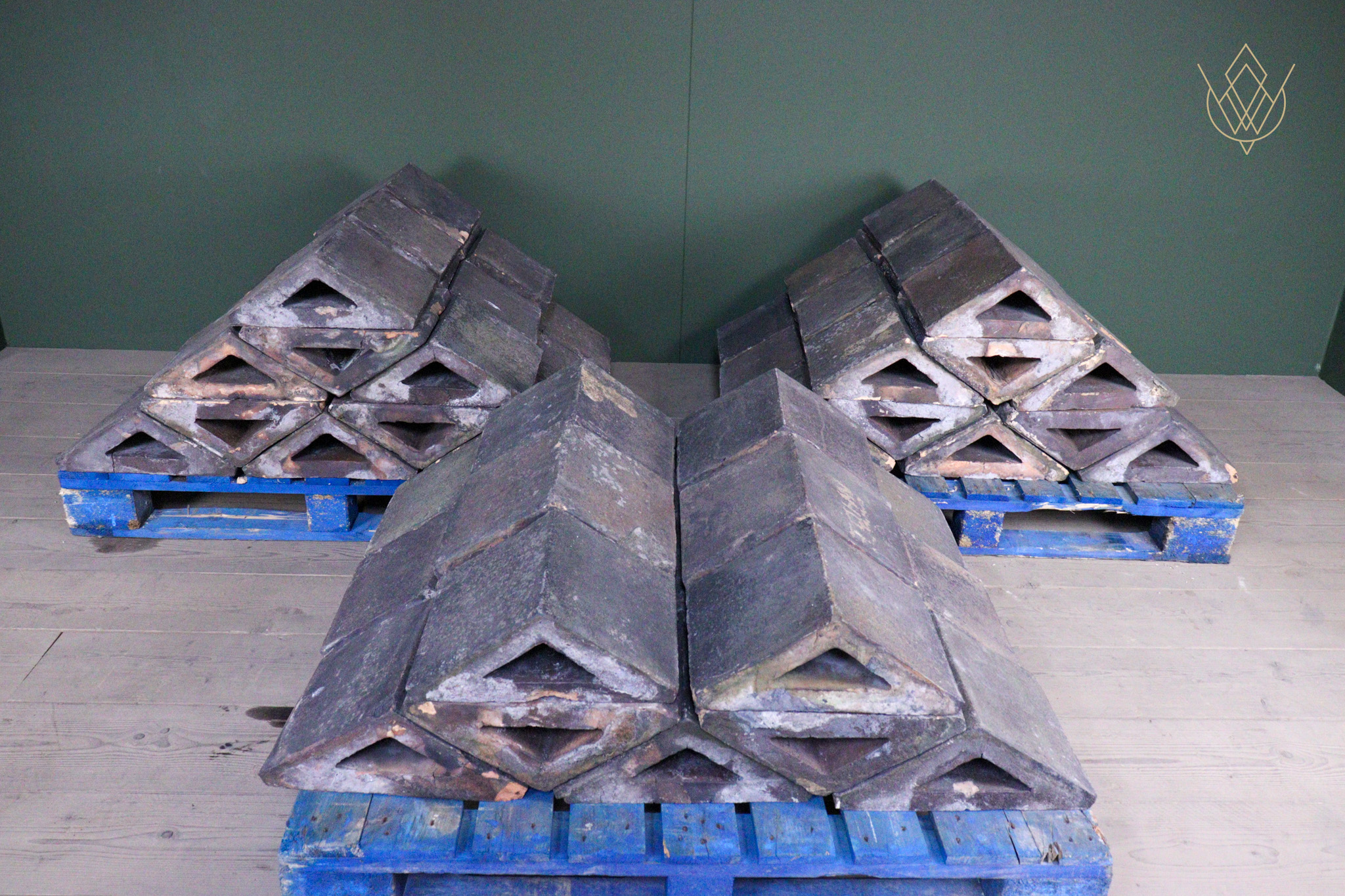 Terracotta 15.5" x 6.5" Triangle Coping Stones - WM12541 - Image 5
