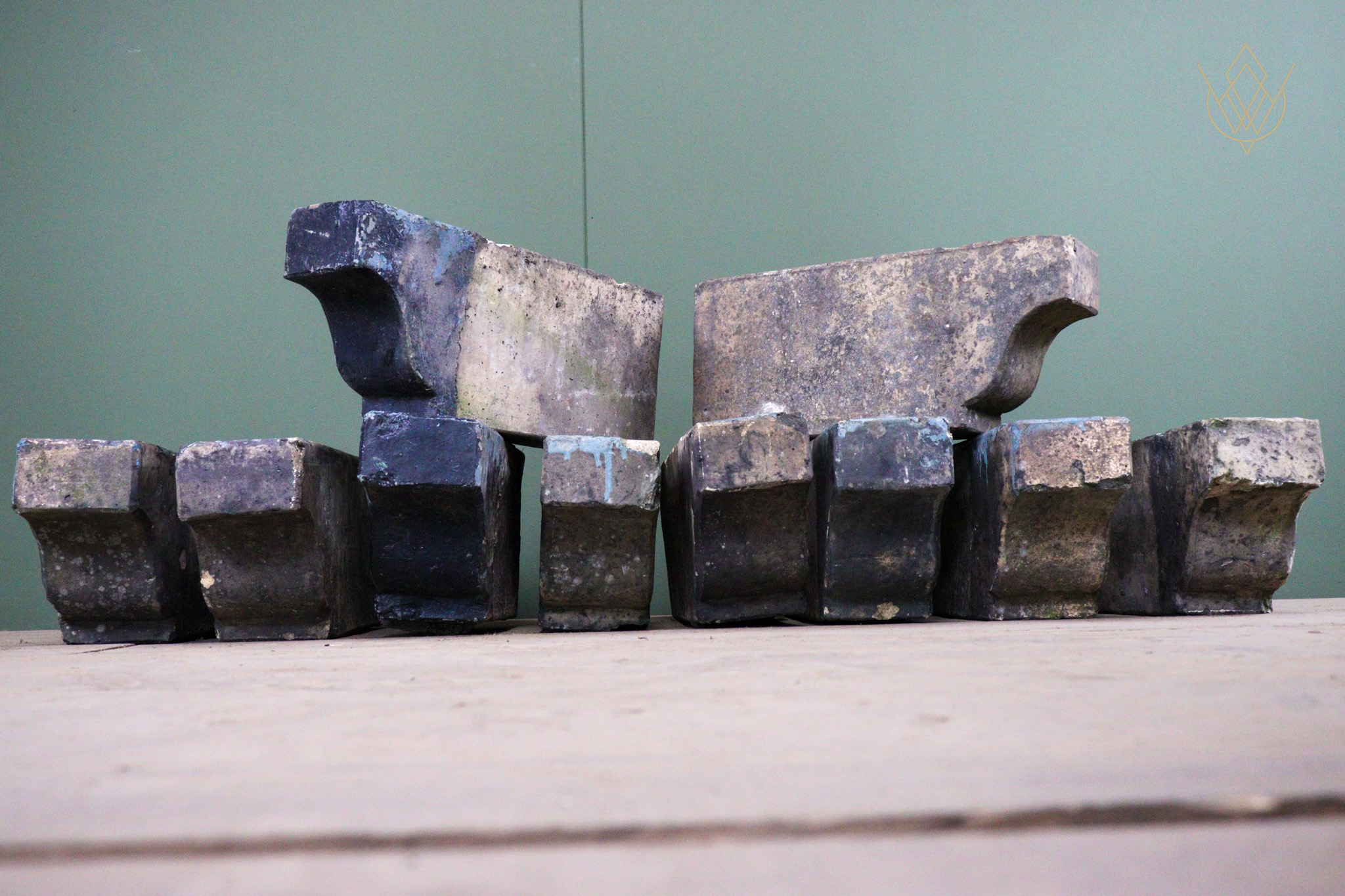 10x Victorian Buff Terracotta Corbels - WM12547 - Image 7