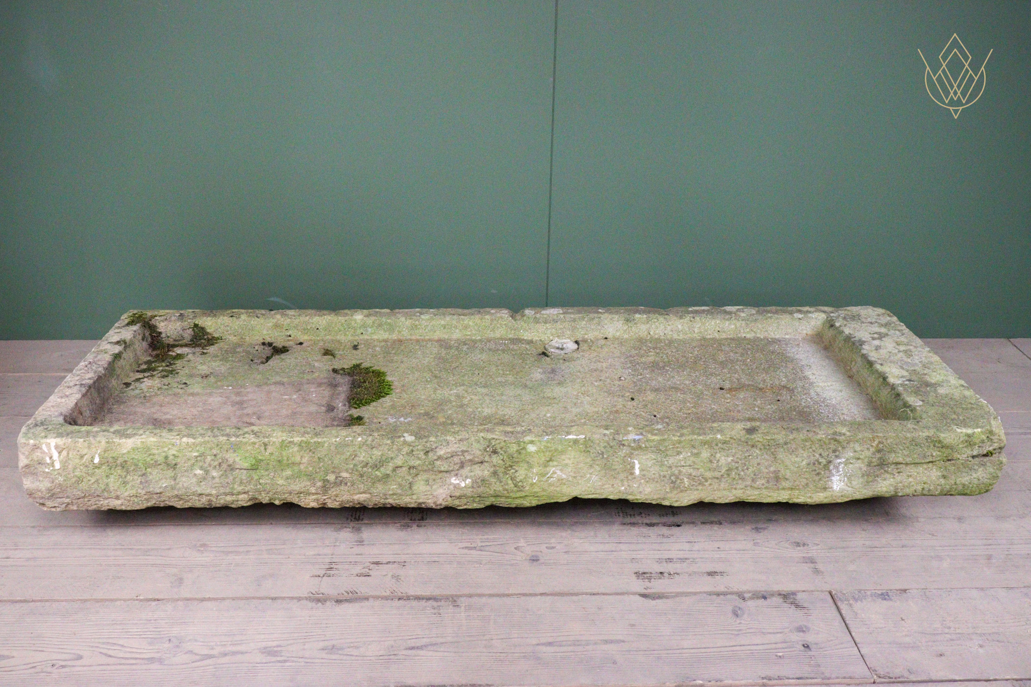 Large 1.8m Long 19th Century Stone Sink - WM12550 - Image 4