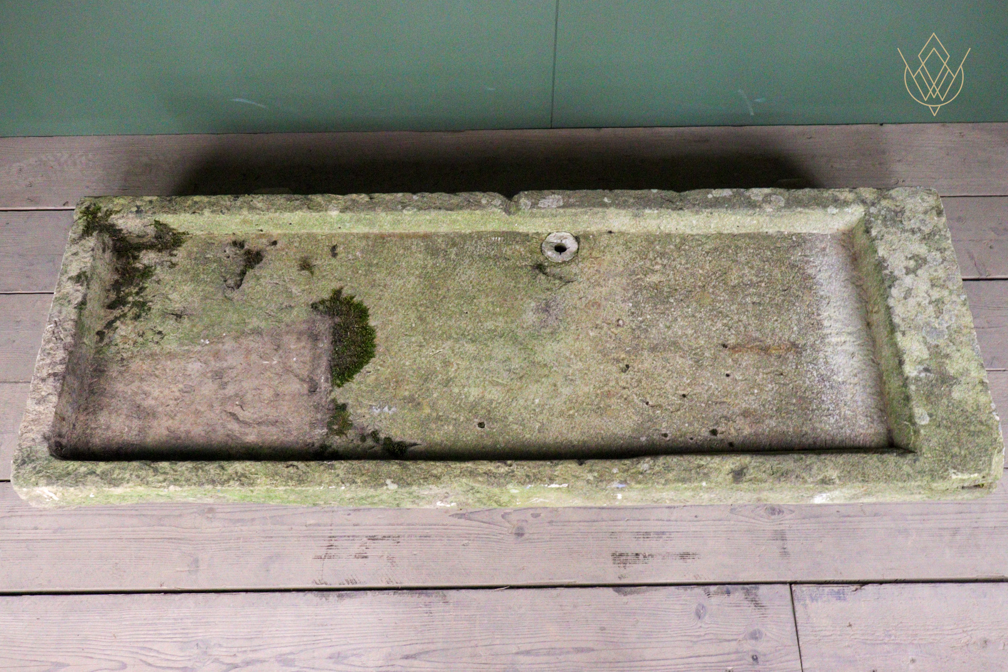 Large 1.8m Long 19th Century Stone Sink - WM12550 - Image 2