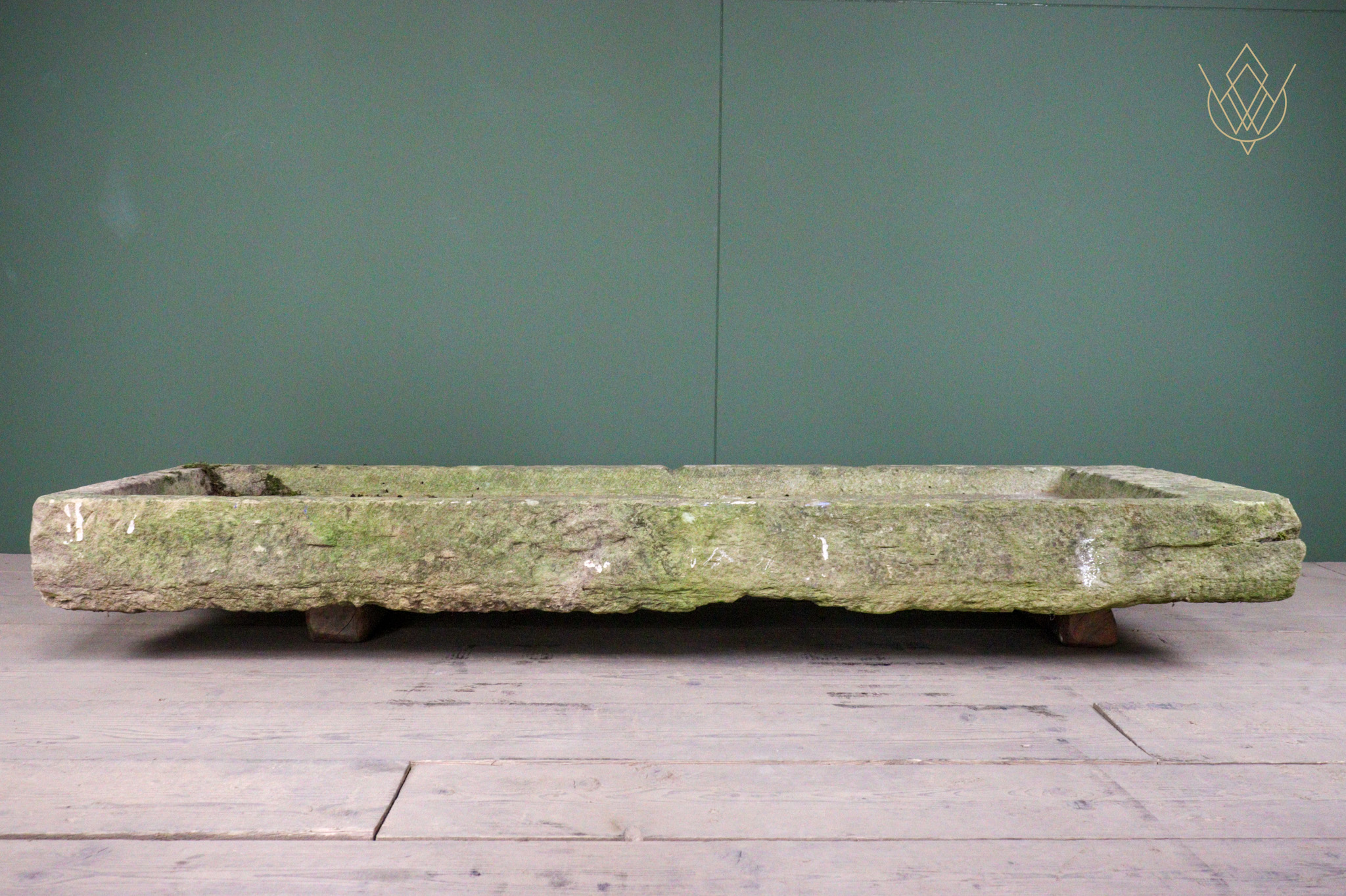 Large 1.8m Long 19th Century Stone Sink - WM12550 - Image 8