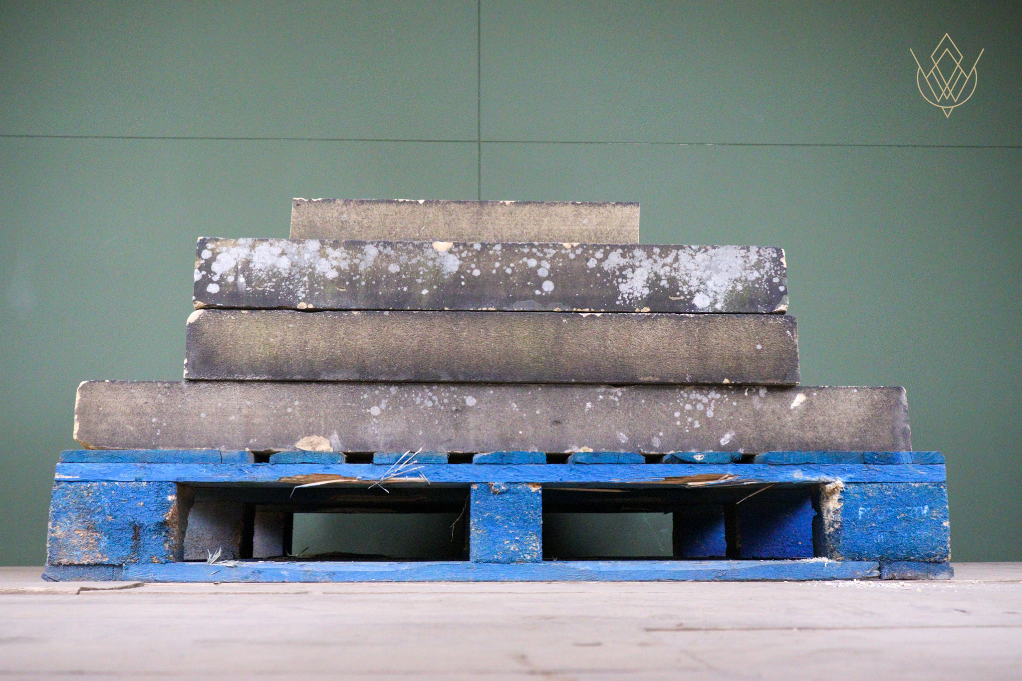 45ft - 9" x 4" Flat Victorian Sandstone Coping Stone - WM12551 - Image 3