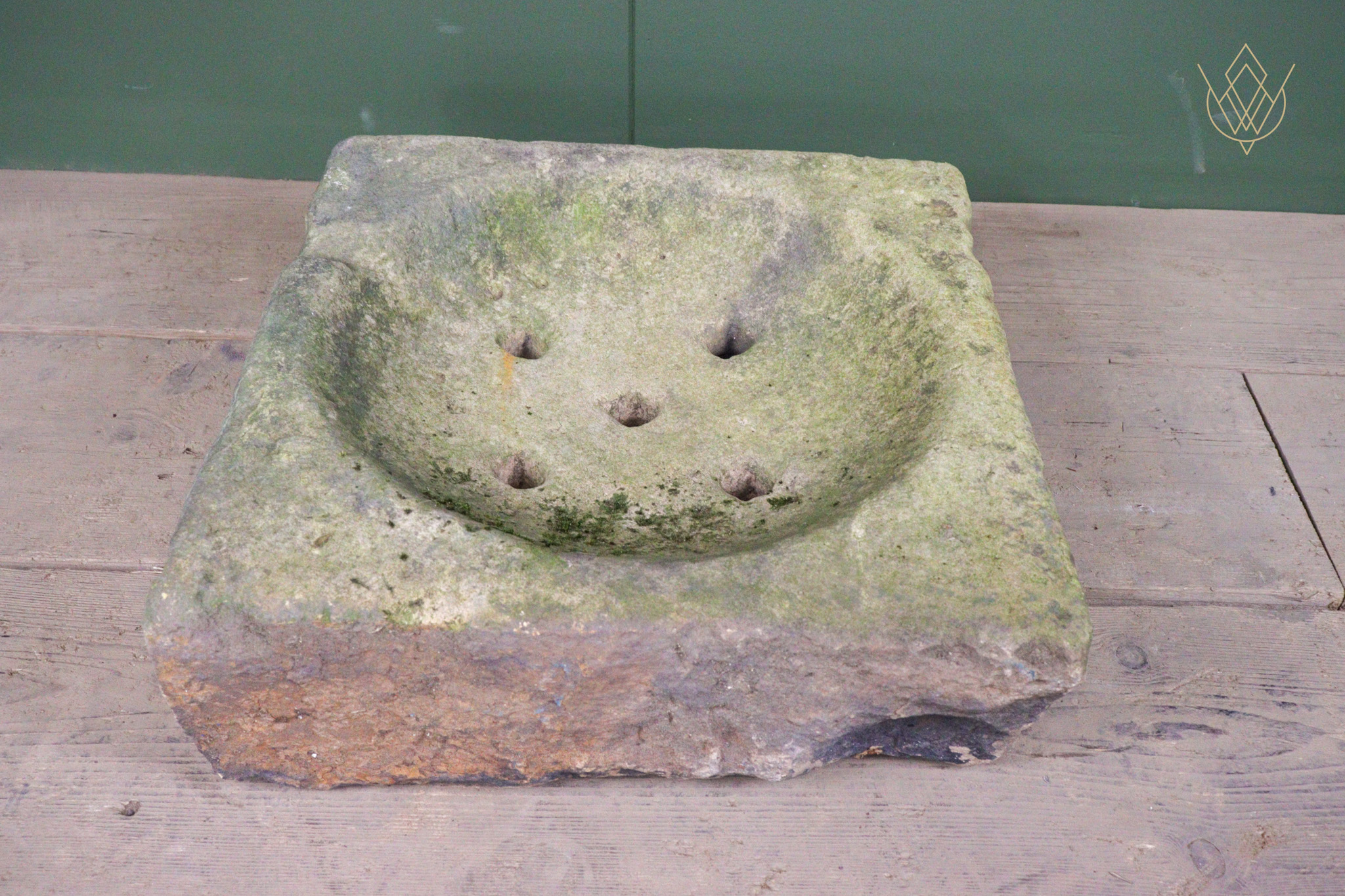 Victorian Sandstone Stone Gully Top/Drain Cover - WM12552 - Image 7