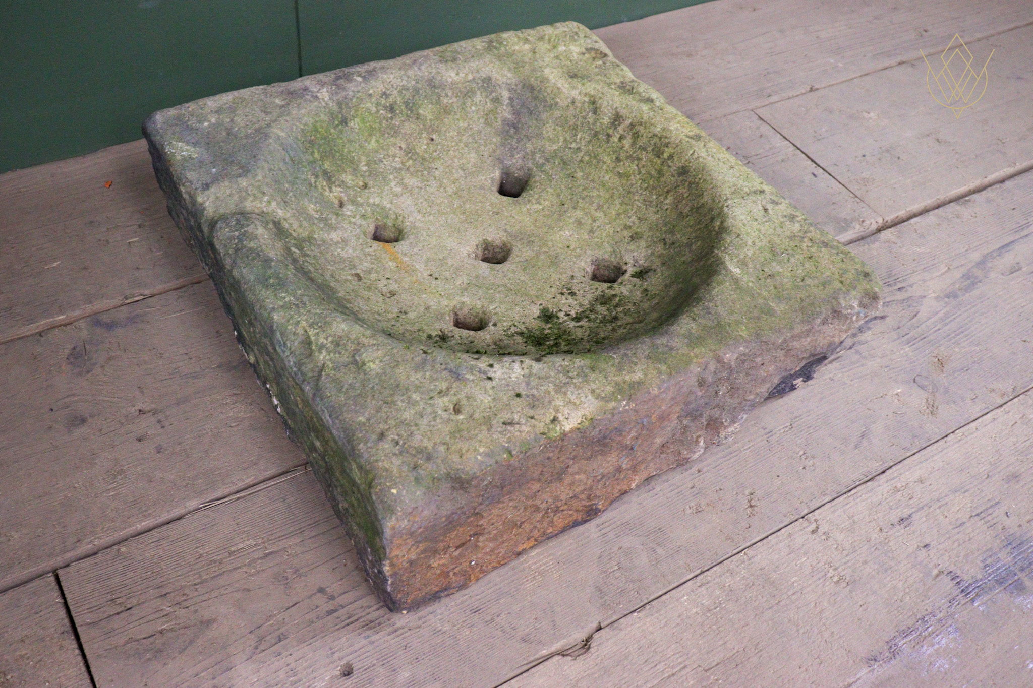 Victorian Sandstone Stone Gully Top/Drain Cover - WM12552 - Image 6