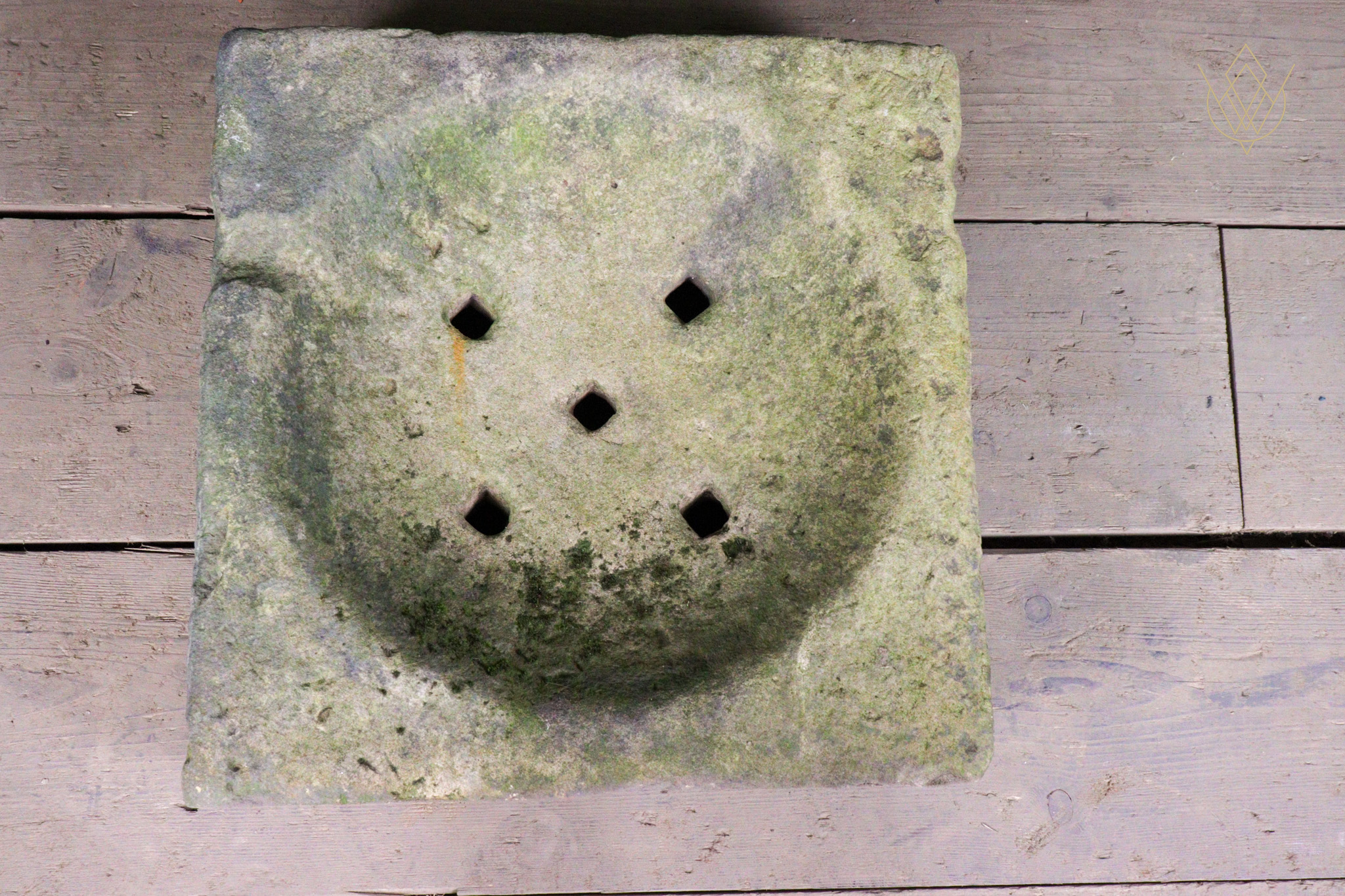 Victorian Sandstone Stone Gully Top/Drain Cover - WM12552 - Image 5